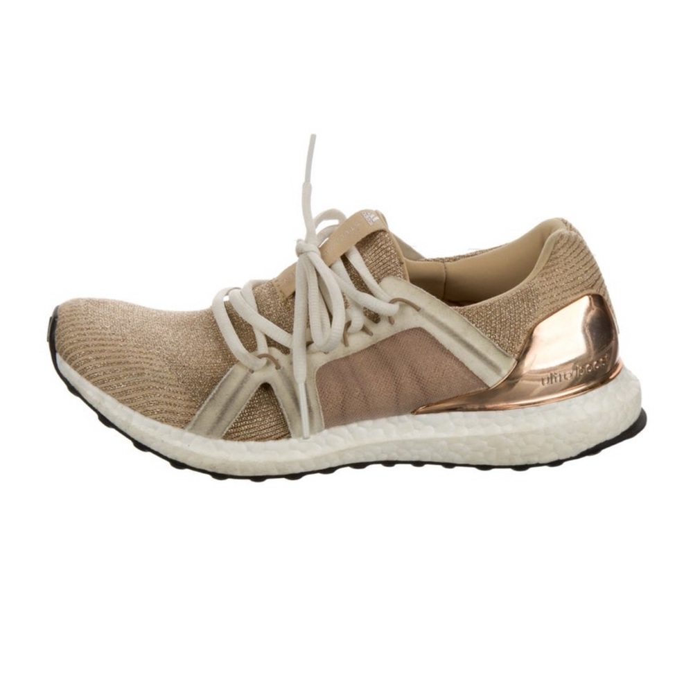 Stella McCartney for Adidas Women's Metallic Gold Sneakers US 7 NWOT